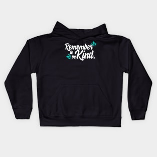 'Remember To Be Kind' Food and Water Relief Shirt Kids Hoodie